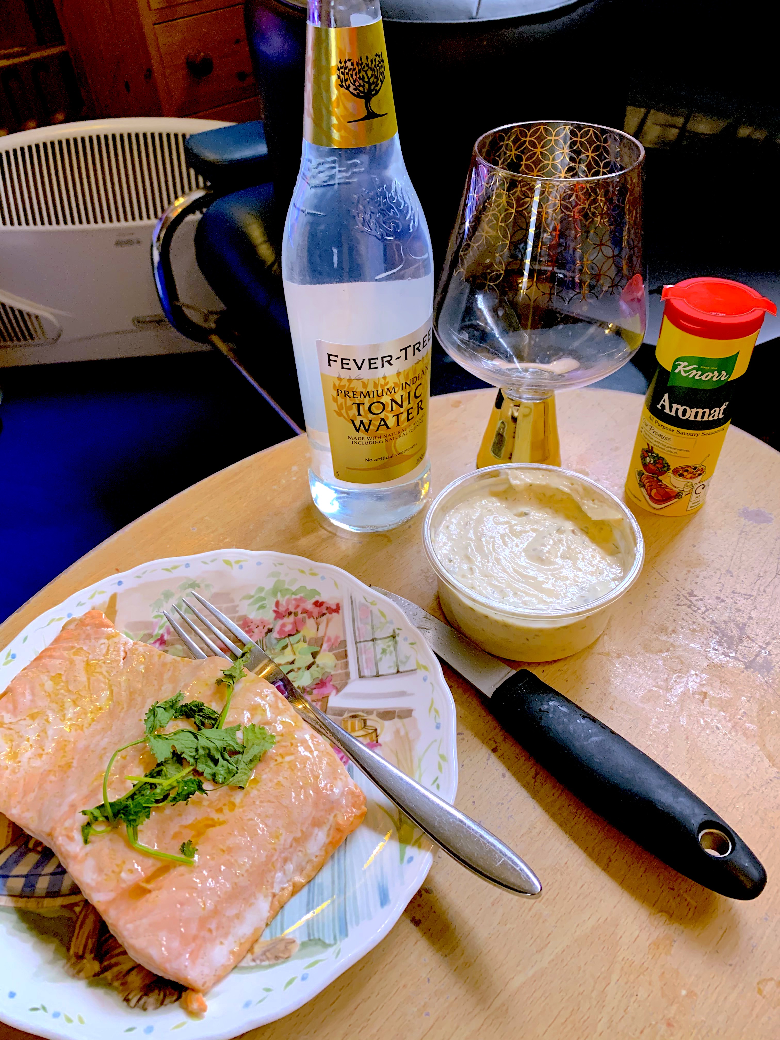 A Salmon Lunch