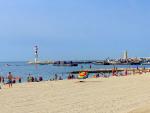 They clean the beach every morning