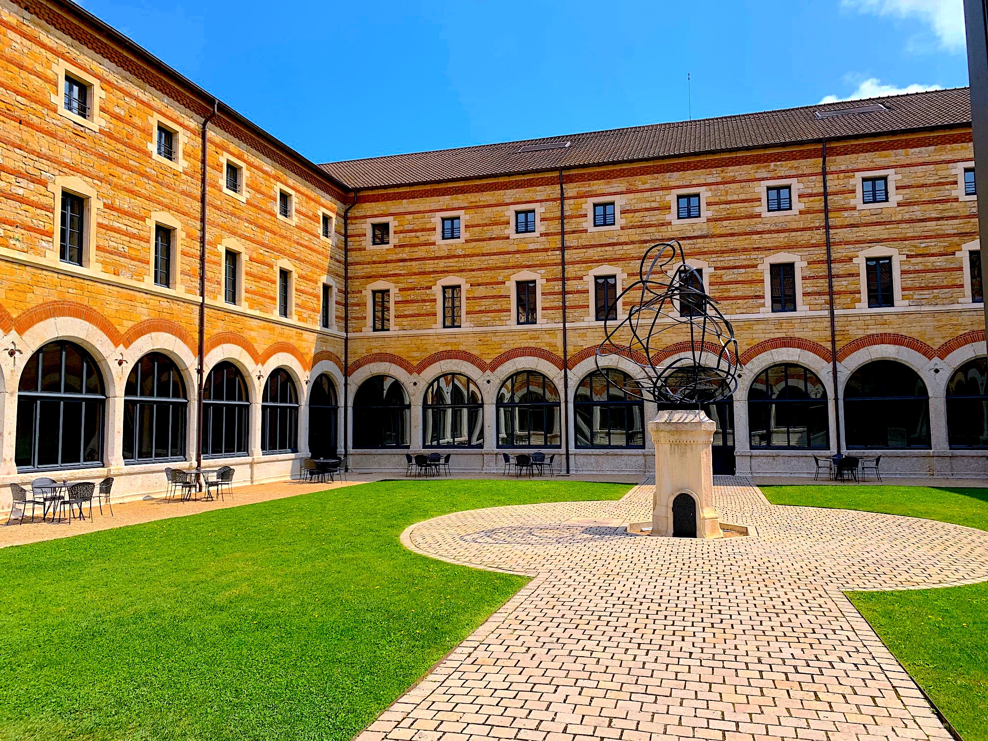 A quiet courtyard