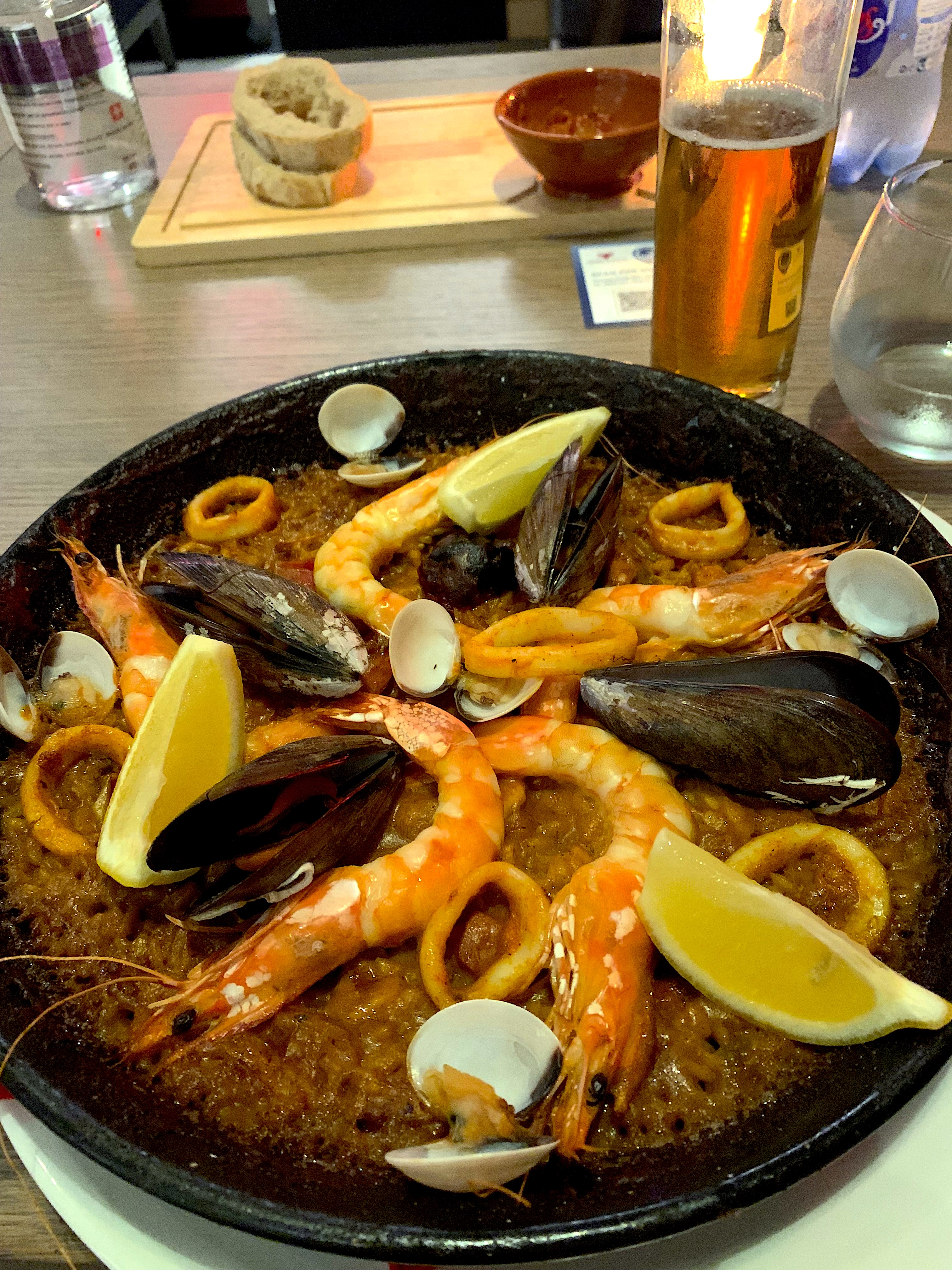 A paella