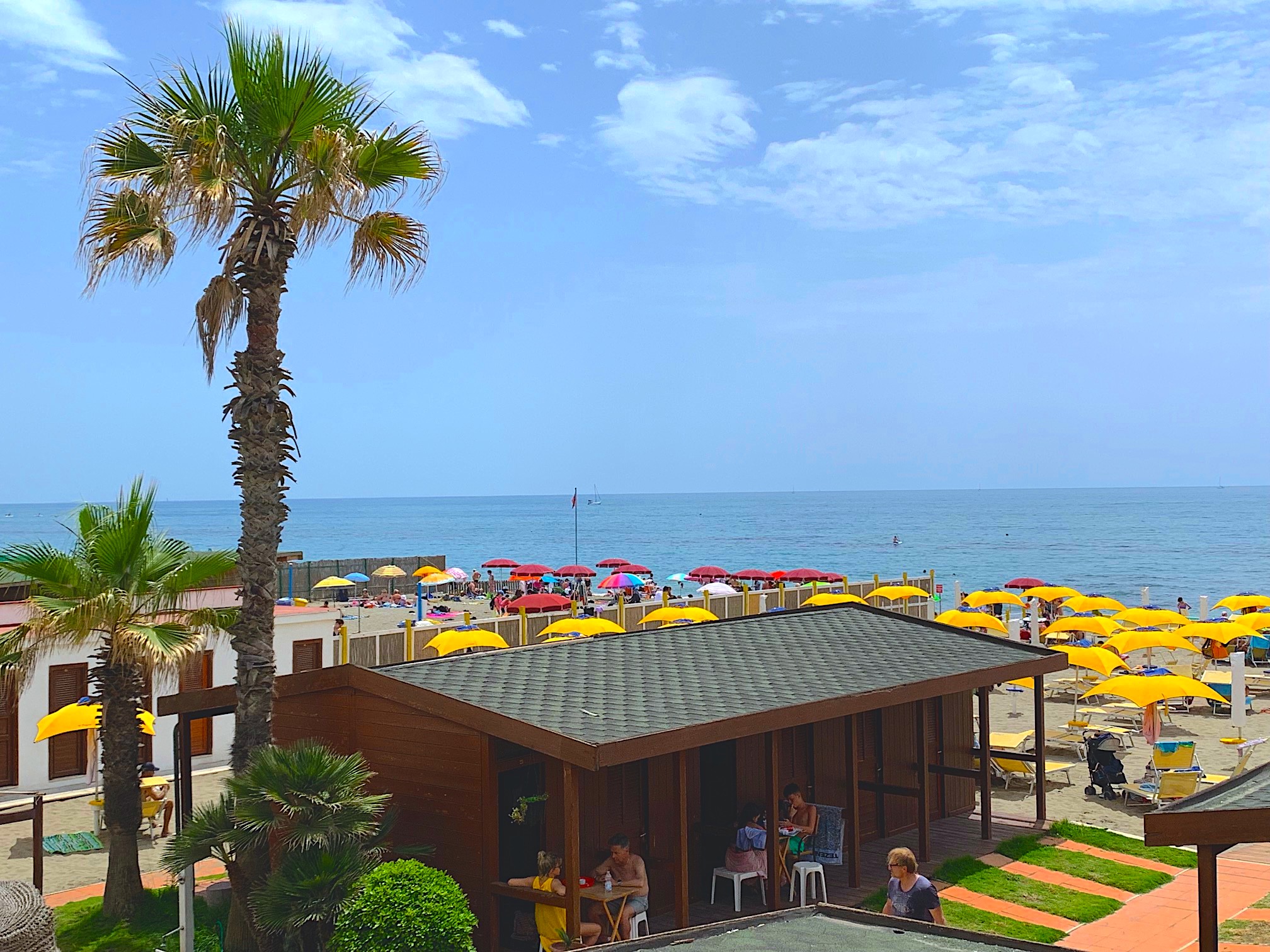 A cloudy day in Ostia