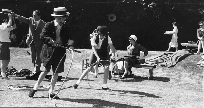 School sports day in the 1950's