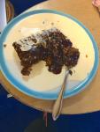 A Sticky Toffee Pudding and Cream