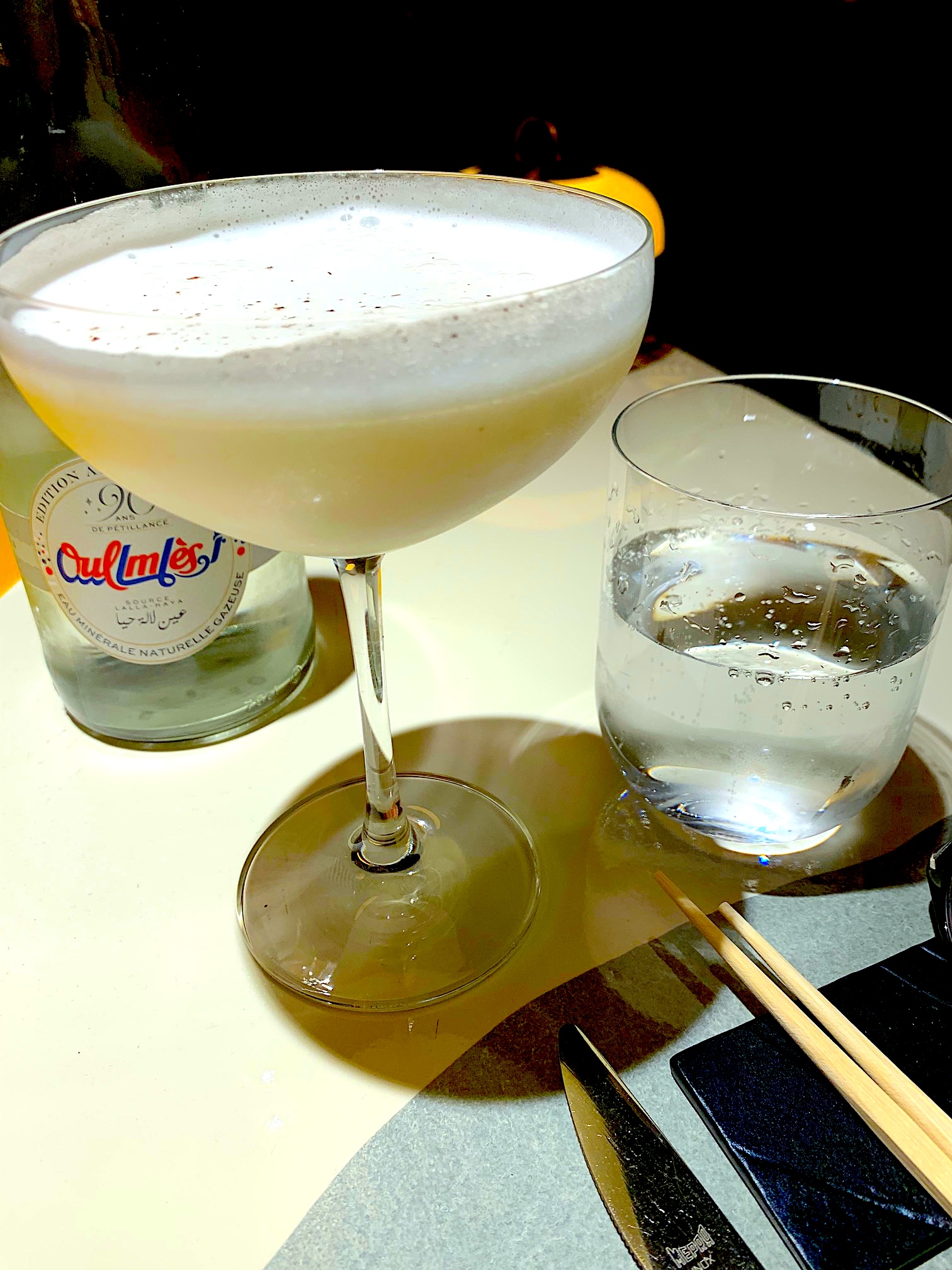 A pear cocktail