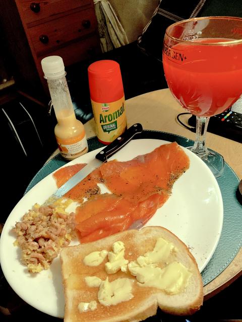 A GRAVADLAX AND POTTED SHRIMP