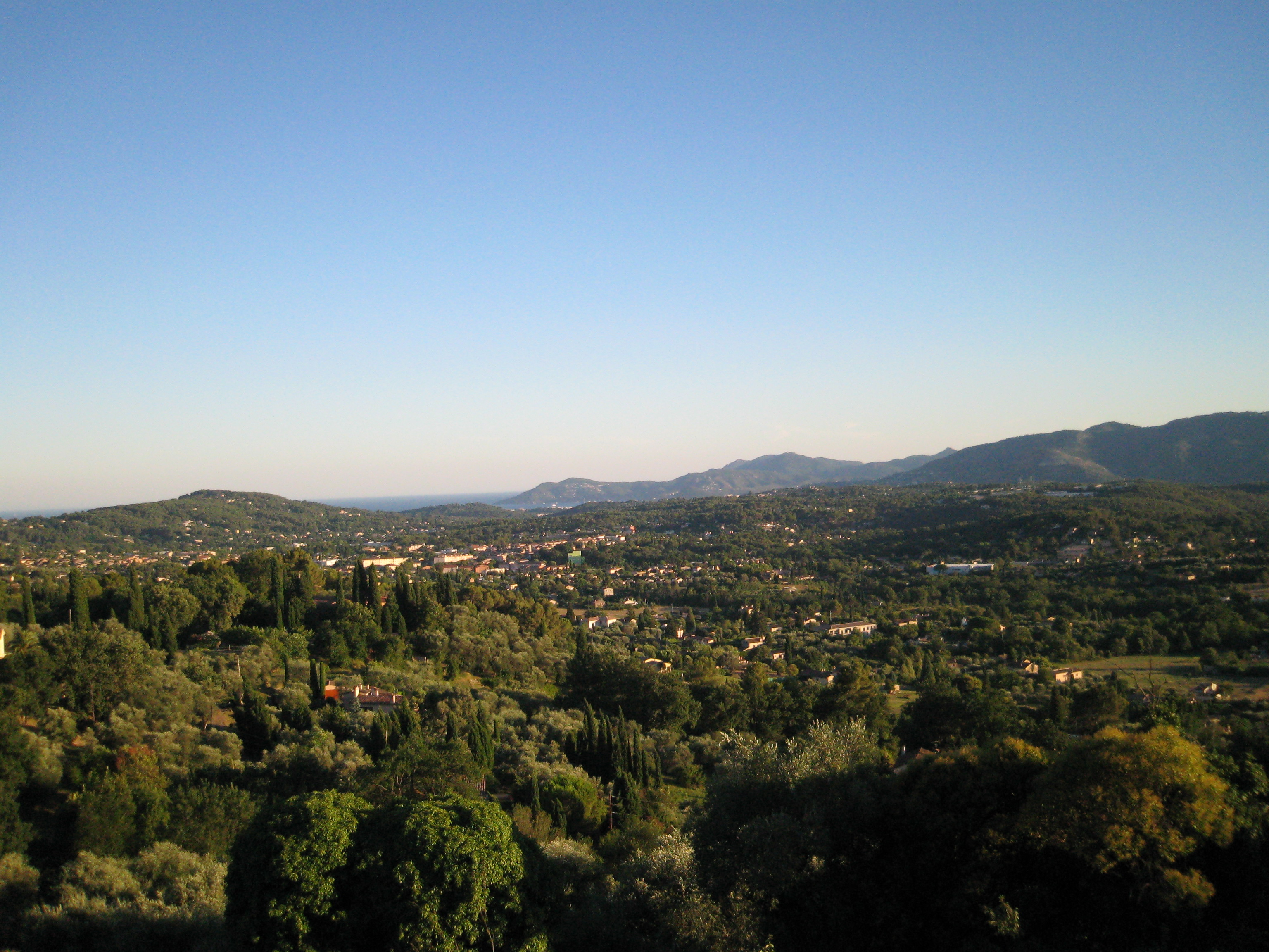 The view from Grasse