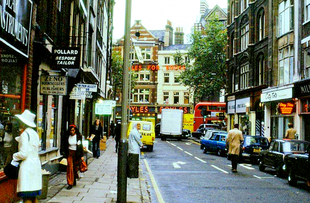 Denmark Street 1972