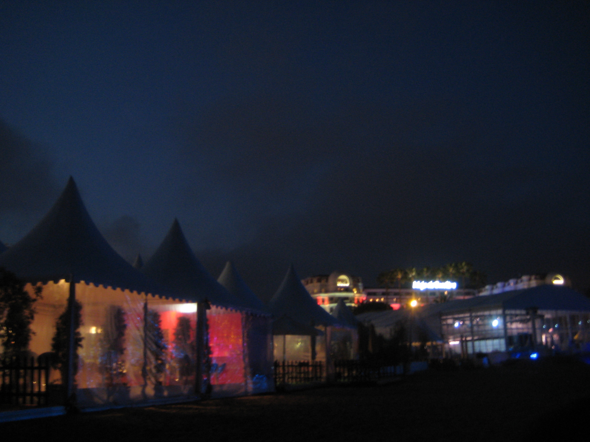 Party Tents at Cannes