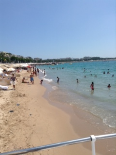 Cannes beach