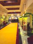 A festive corridor