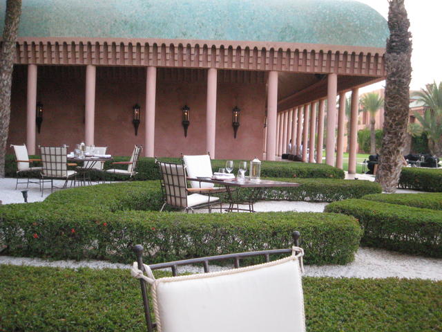 The Amanjena Marrakech Thai restaurant