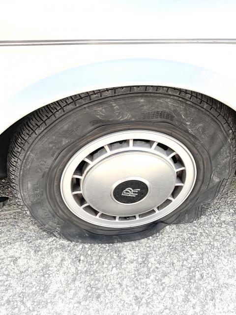 A Flat Tyre